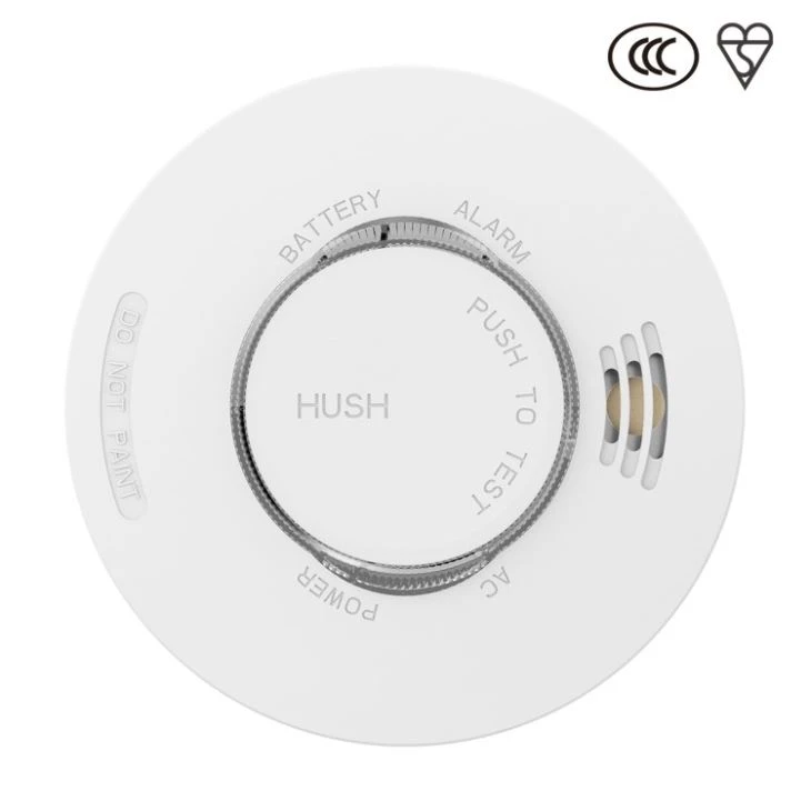 220V Smoke Alarm With Battery