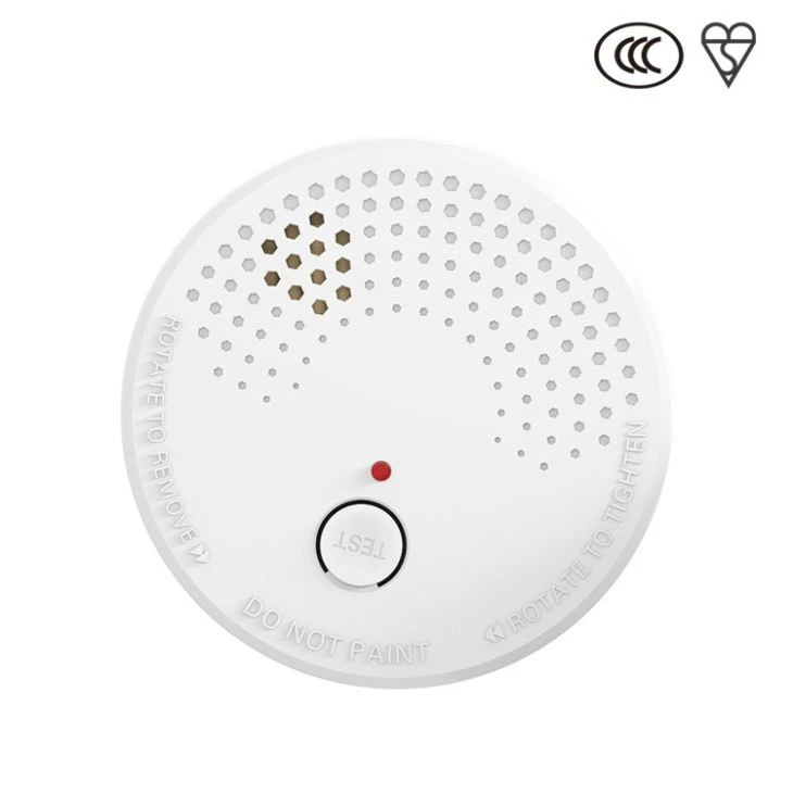 Smoke Detector With Replaceable Battery